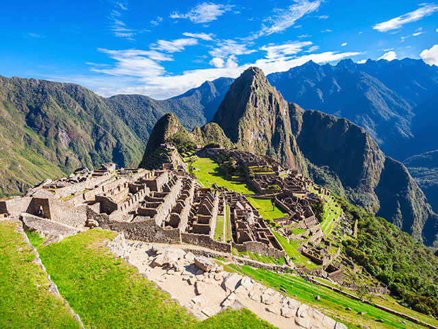 Lost city of Machu Picchu, Peru Lost city of Machu Picchu, Peru