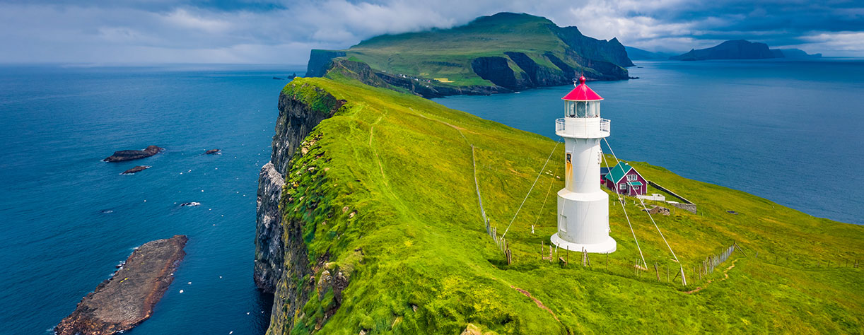 Cruising by Mykines, Faroe Islands