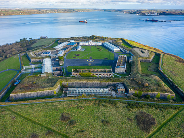 Cruising by Spike Island, Ireland