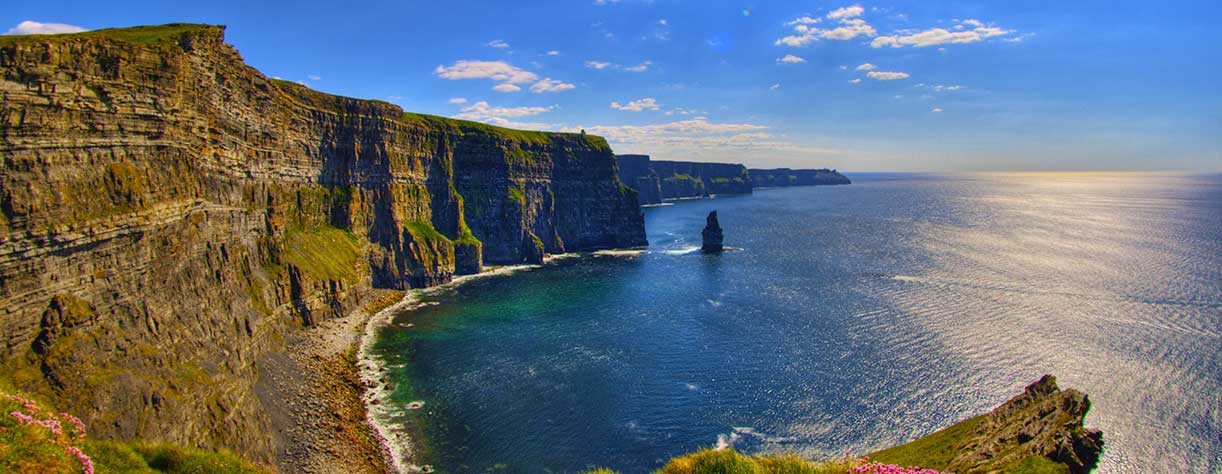 Cruising by Cliffs of Moher, Ireland