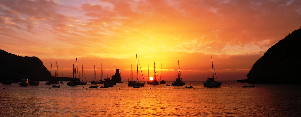 Sunset at Benirras Beach, Spain