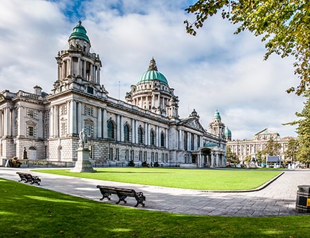 Belfast City Hall Scenic Scotland with Belfast