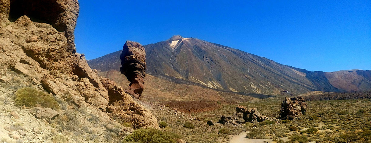 Mount Teide and National park at Tenerife, Canary Islands, Spain Mount Teide and National park at Tenerife, Canary Islands, Spain