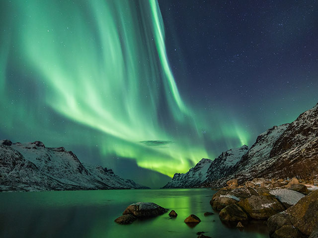 Northern lights in Alta, Norway