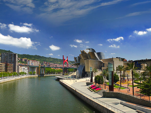 Bilbao embankment, Spain Bilbao embankment, Spain
