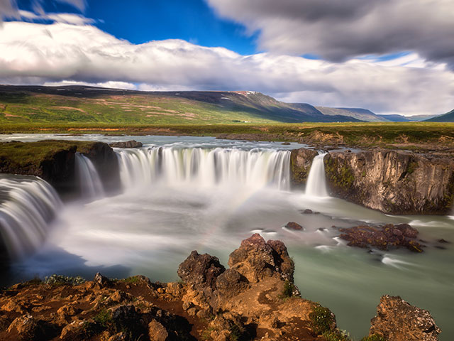 Godafoss waterfall, Akureyri, Iceland