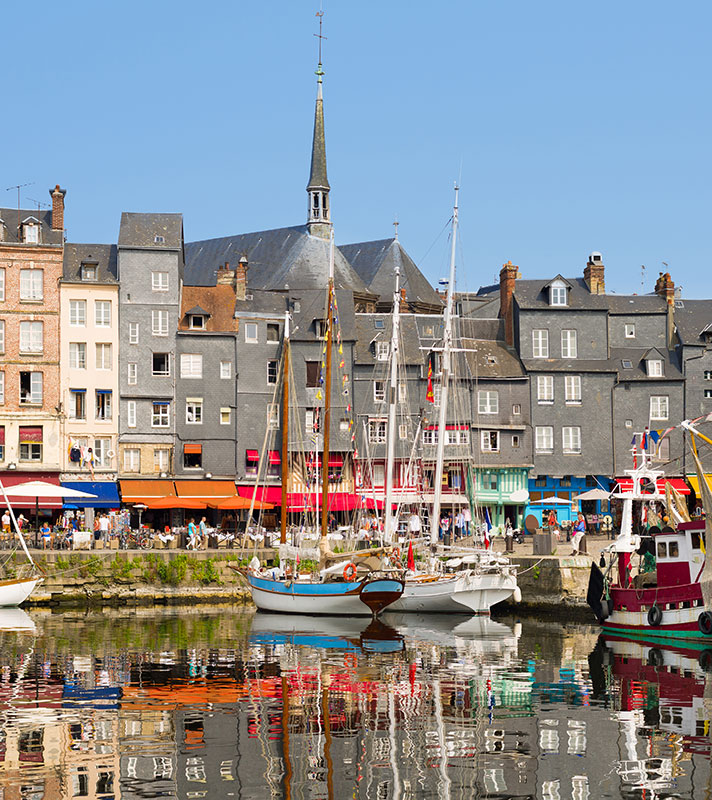 Honfleur harbour, France Honfleur harbour, France
