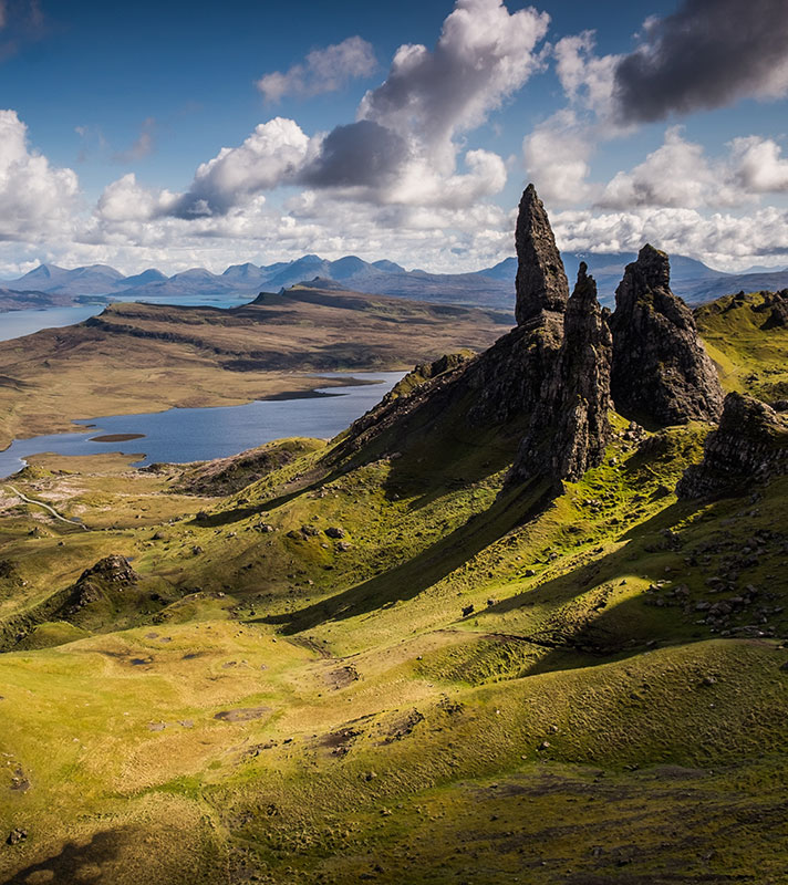 Scenic Summertime Scottish Isles