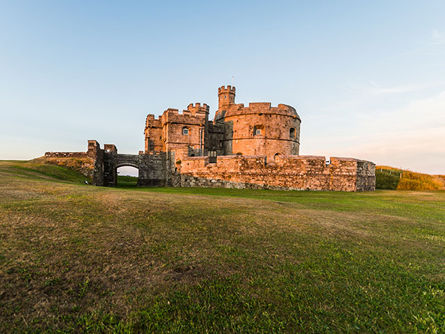 Pendennis castle,  Falmouth, Cornwall, England