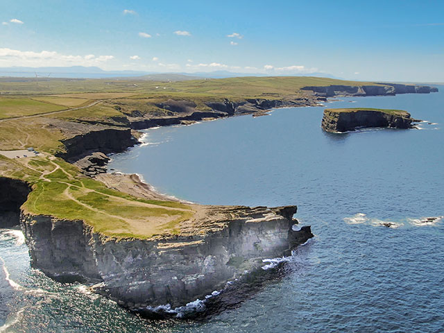 Cruising Clare Island, Ireland