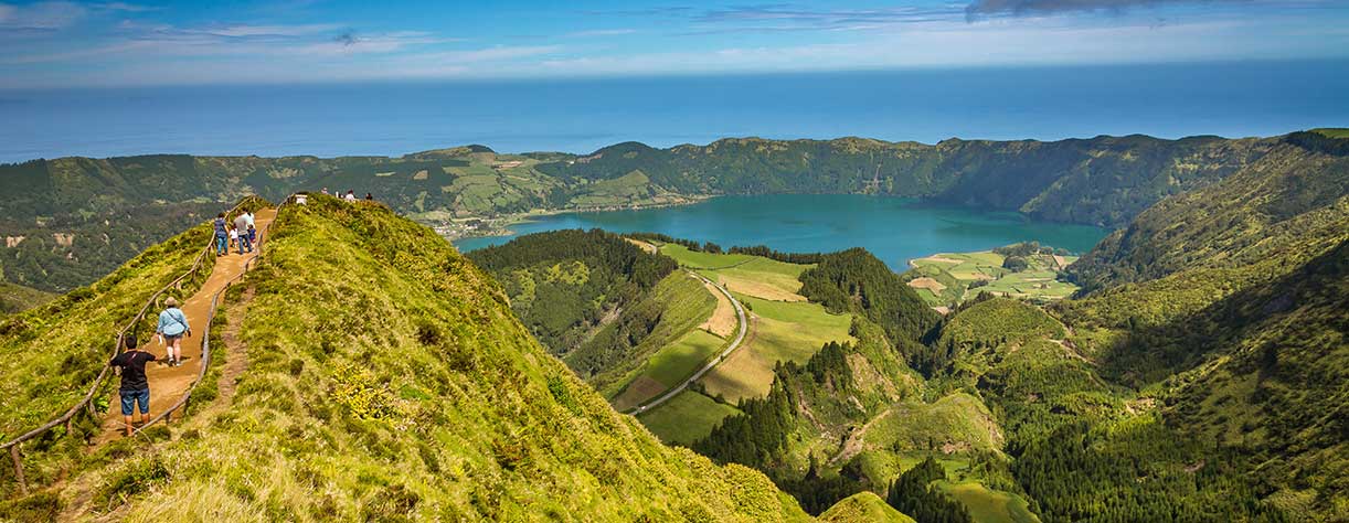 Sete Cidades Lagoa Ponta Delgada Azores