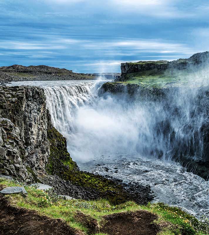 Dettifoss waterfall, Iceland Dettifoss waterfall, Iceland