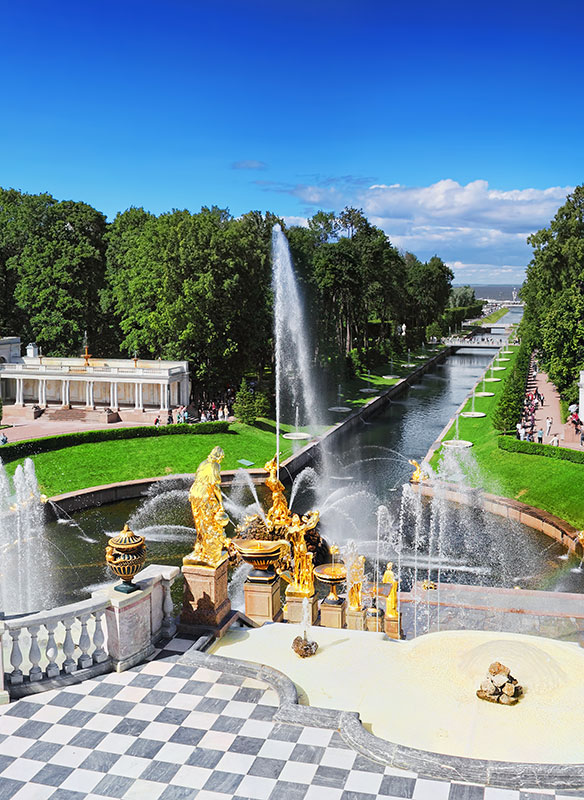 Peterhof, St Peterbsurg, Russia Peterhof, St Peterbsurg, Russia