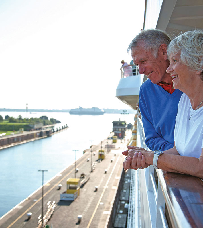 Guests cruising the Kiel canal Guests cruising the Kiel canal