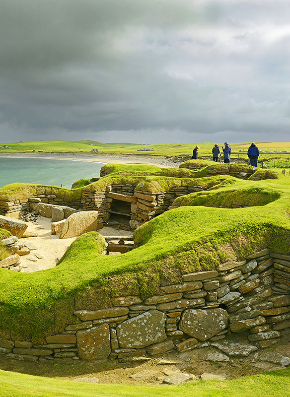 Skara Brae, Orkney, Scotland Skara Brae, Orkney, Scotland