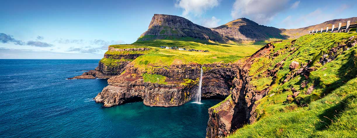 Gásadalur waterfall, Faroe Islands