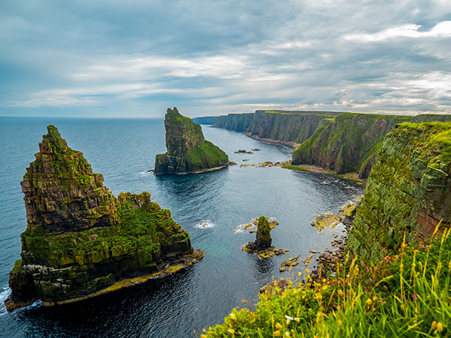 Duncansby sea stacks, UK