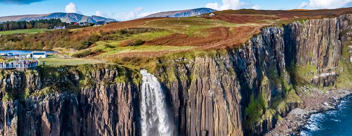 Kilt Rock Waterfall, Isle of sky, Scotland