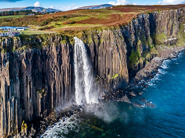 Kilt rock Waterfall, Isle of Sky, Scotland