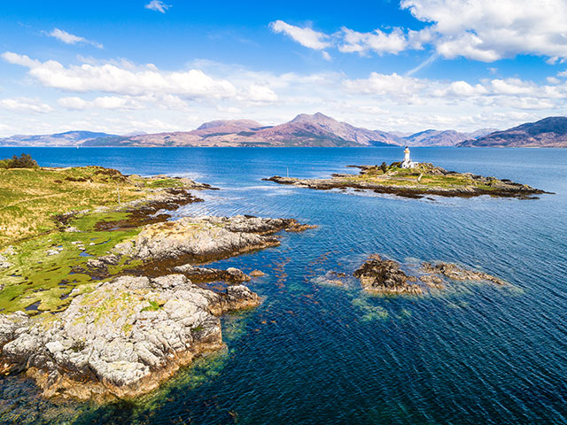Cruising Loch Hourn, Scotland
