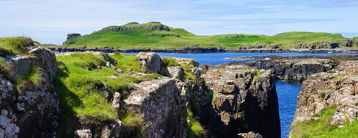 Small Isles, part of the Inner Hebrides of Scotland