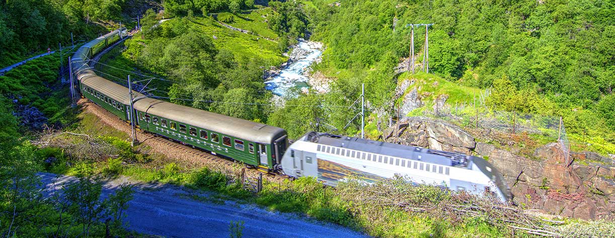 Flam Railway, Aurland, Norway