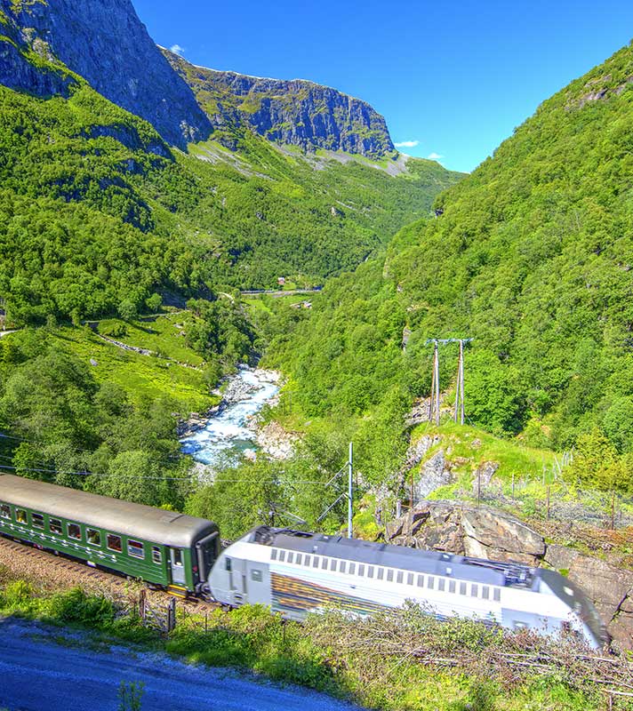 Flam Railway, Aurland, Norway Flam Railway, Aurland, Norway