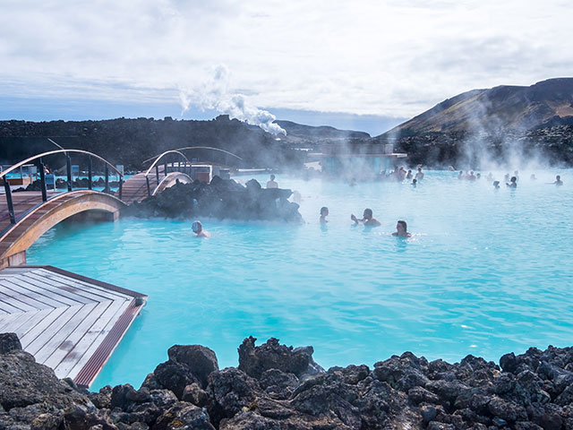 The blue lagoon, Iceland The blue lagoon, Iceland