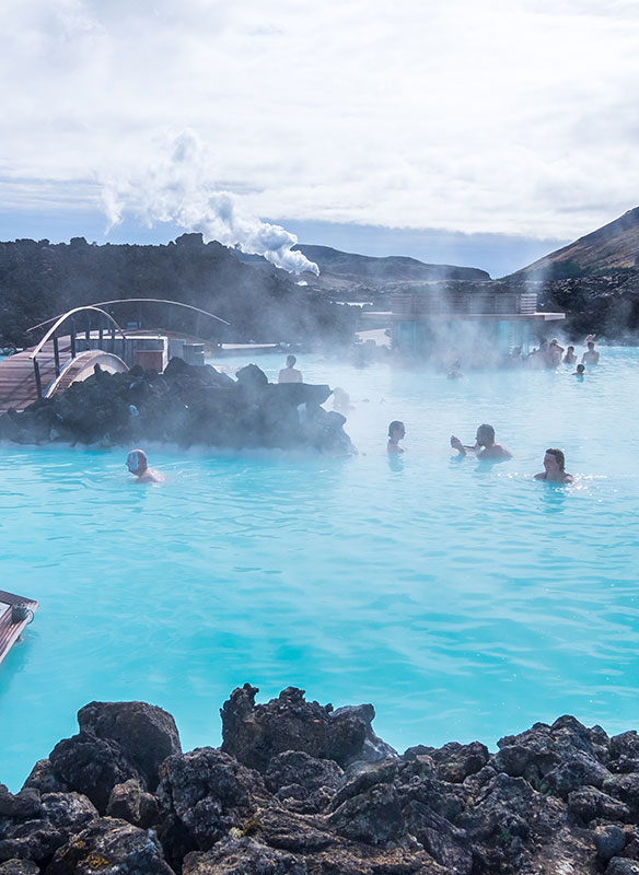 The blue lagoon, Iceland The blue lagoon, Iceland