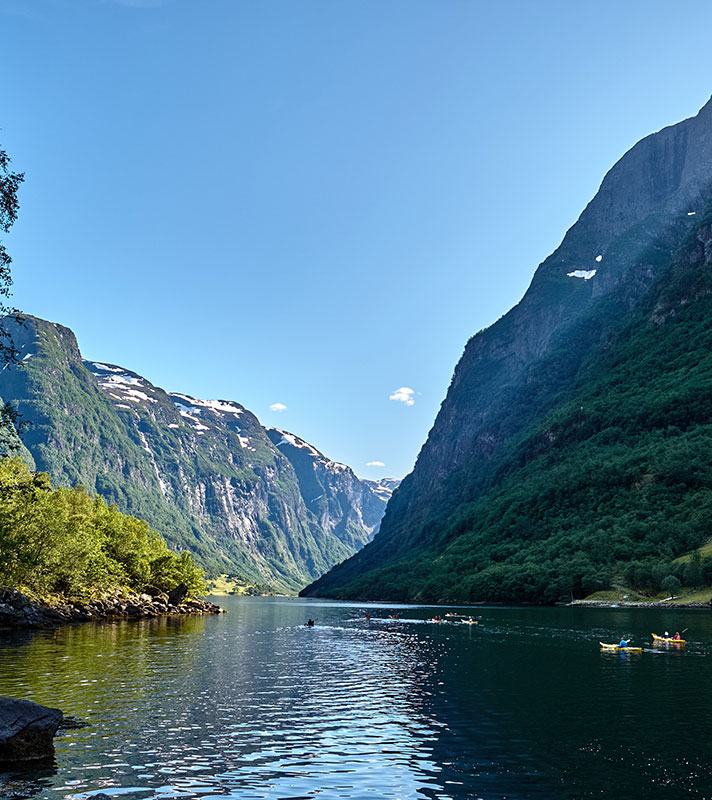 Autumn Fjords of Norway
