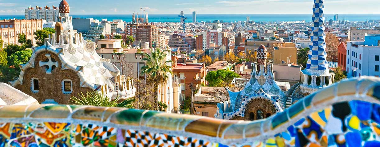 Park Guell, Barcelona, Spain Park Guell, Barcelona, Spain