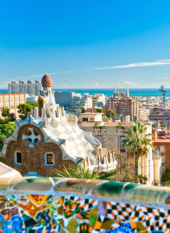 Park Guell, Barcelona, Spain