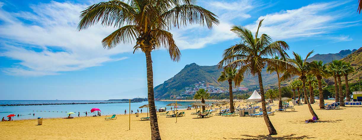 Tenerife, Canary Islands, Spain-Las Teresitas beach