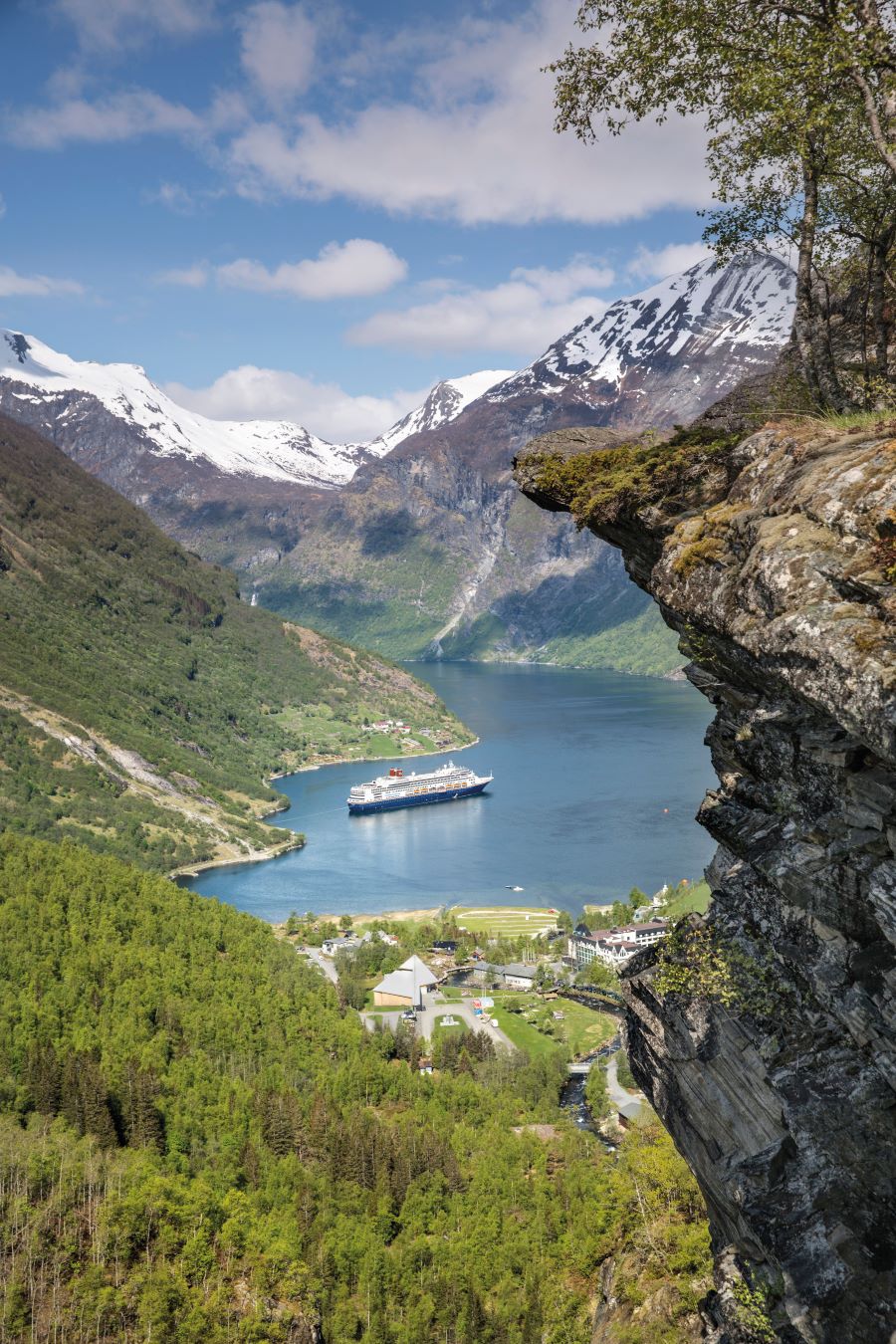 Borealis in Geirangerfjord