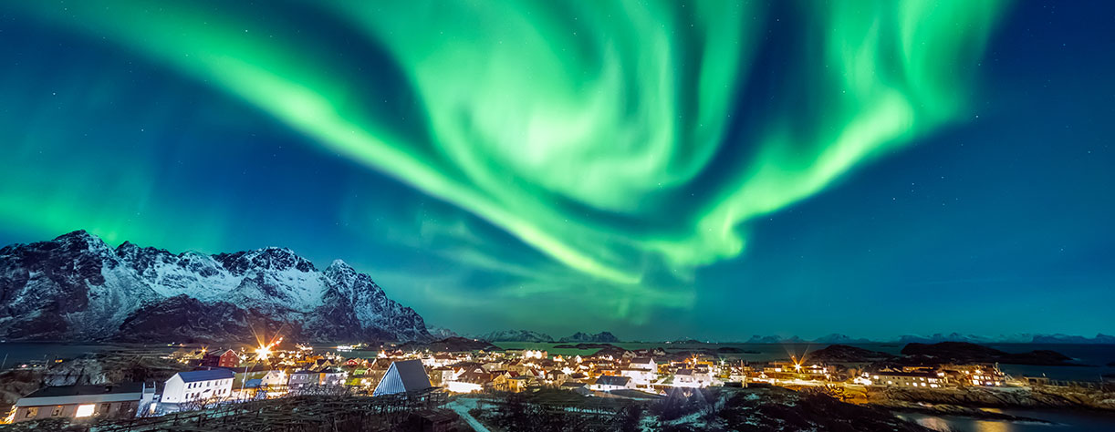  Aurora Borealis display in Norway