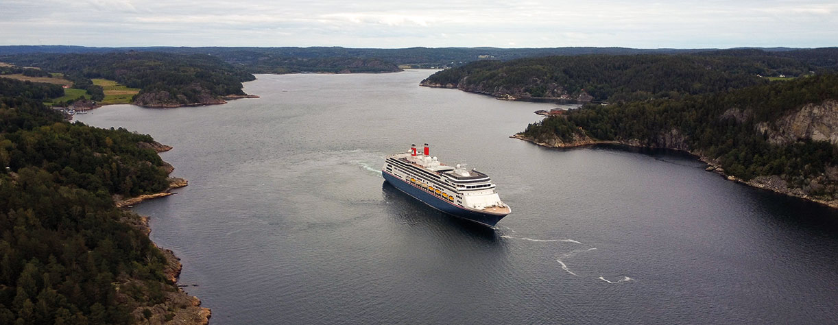 Cruising Gullmarsfjorden, Sweden