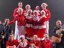 Show Team in festive costume