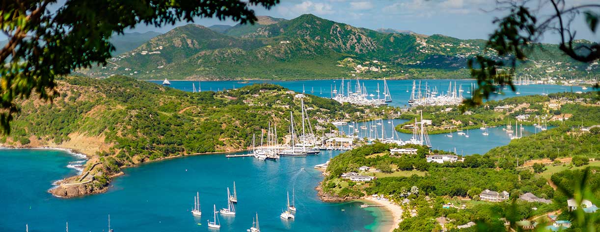 View of English Harbour, Antigua