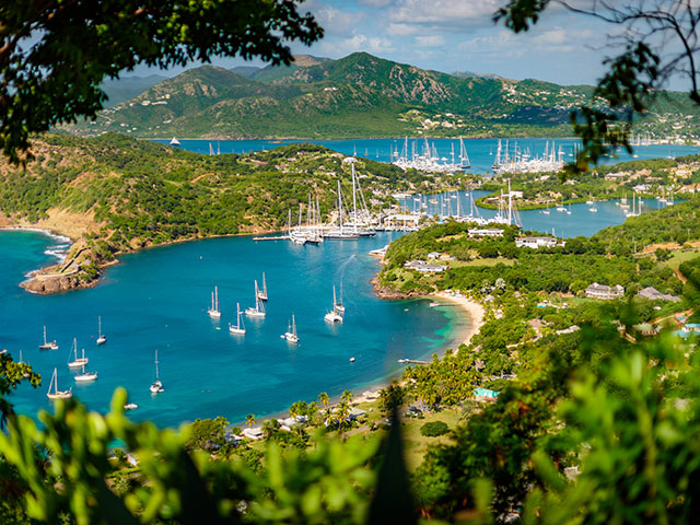 View of English Harbour, Antigua