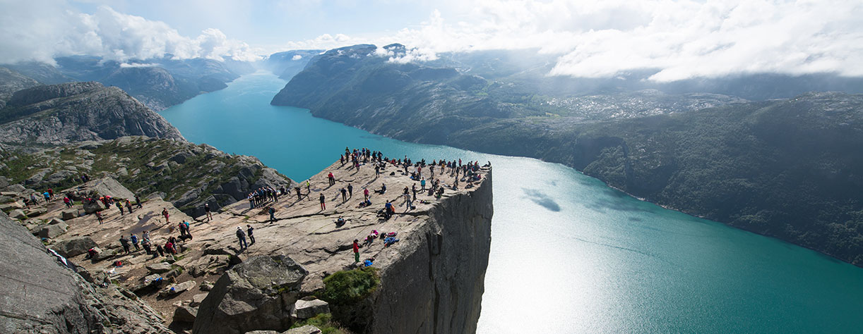 The Pulpit rock, Norway