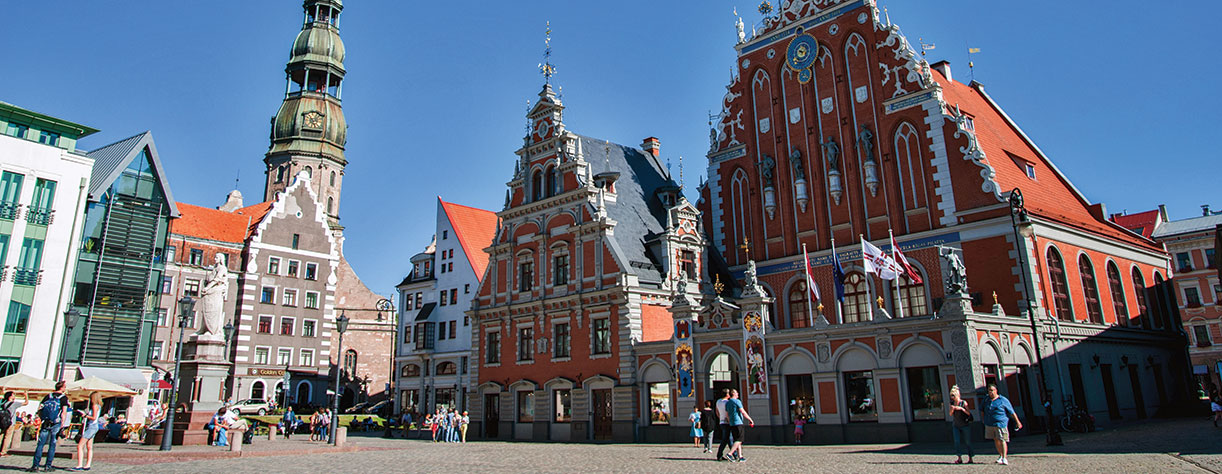 Town hall square, Riga, Latvia