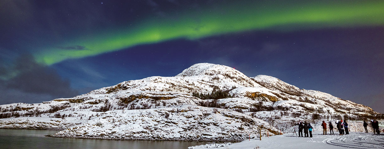 Northern lights in Tromso, Norway