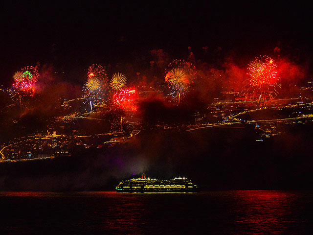 Bolette in Funchal, New years eve