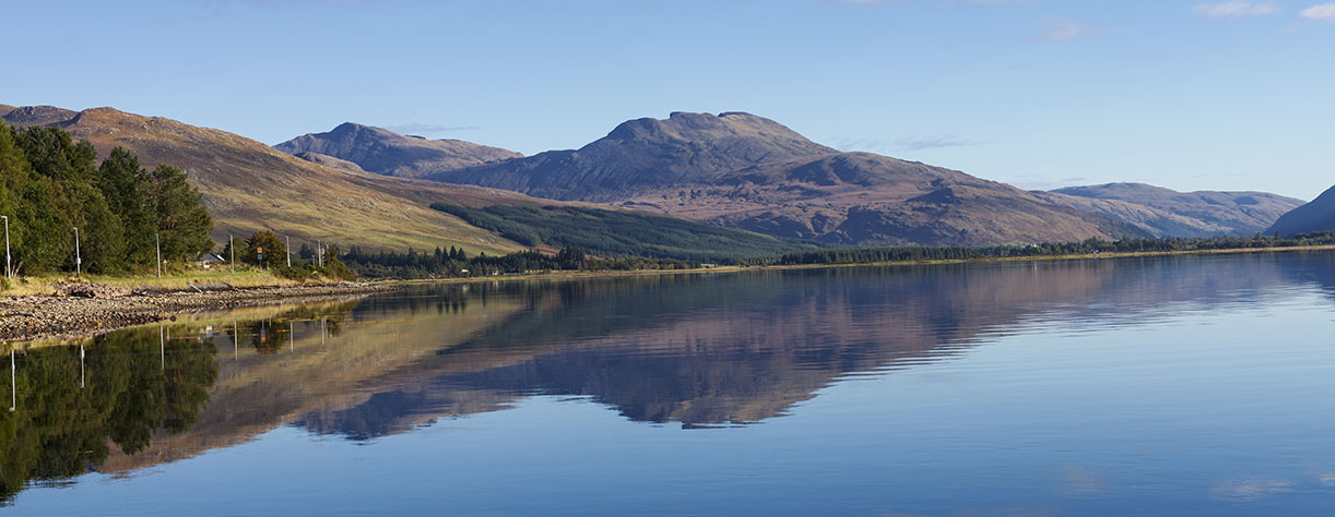 View of Loch Carron, Scotland