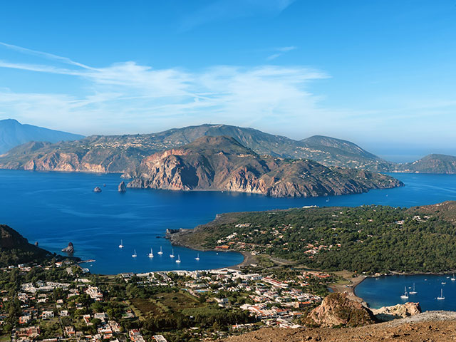 Aeolian Islands, Sicily, Italy.