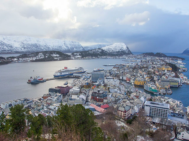 Bolette in Alesund, Norway