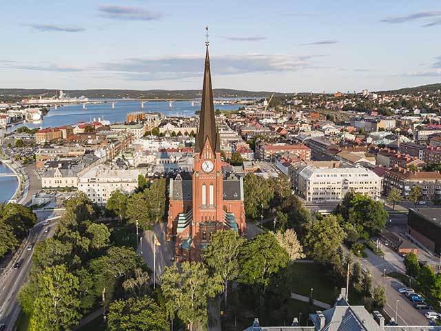 Sundsvall city view