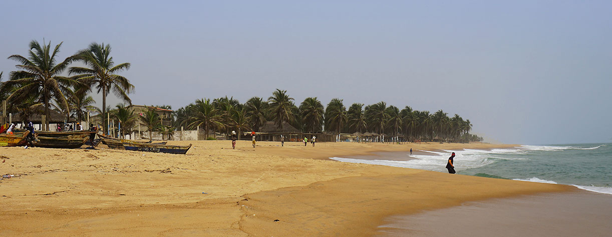 Beach in Lomé, Togo