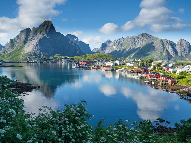 Scenic Lofoten in Norway