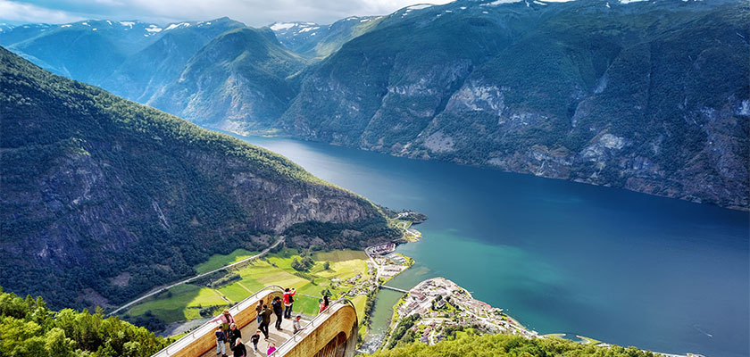 Stegastein lookout, Norway